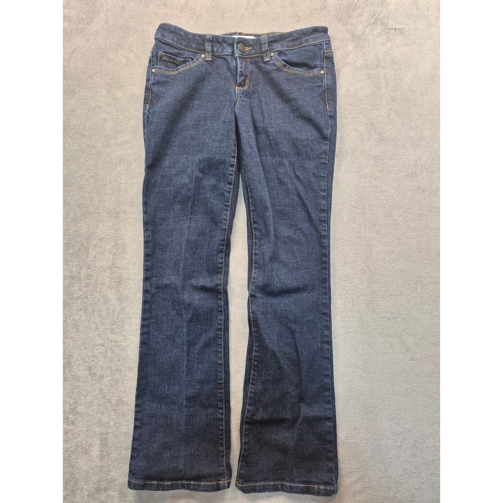 GRG DNM Kids Size 3 Dark Wash Bootcut Stretch Denim Jeans Blue Casual Western